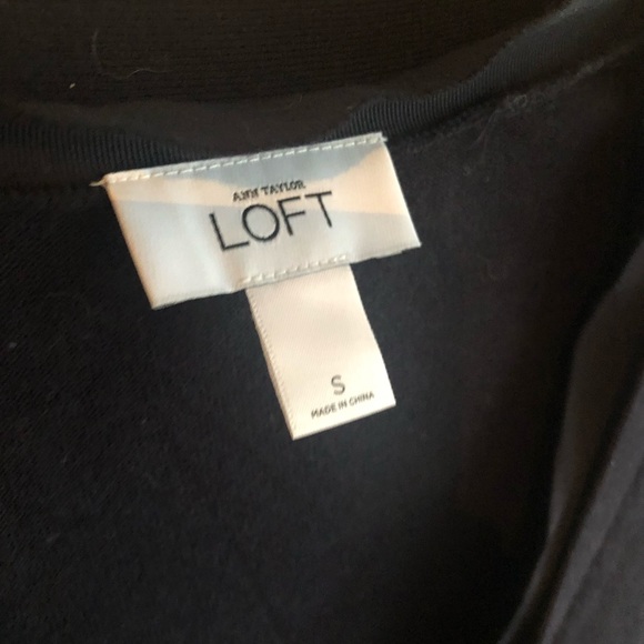 🎀LOFT🎀Ruffle Front Ribbon Cardi - Picture 6 of 8